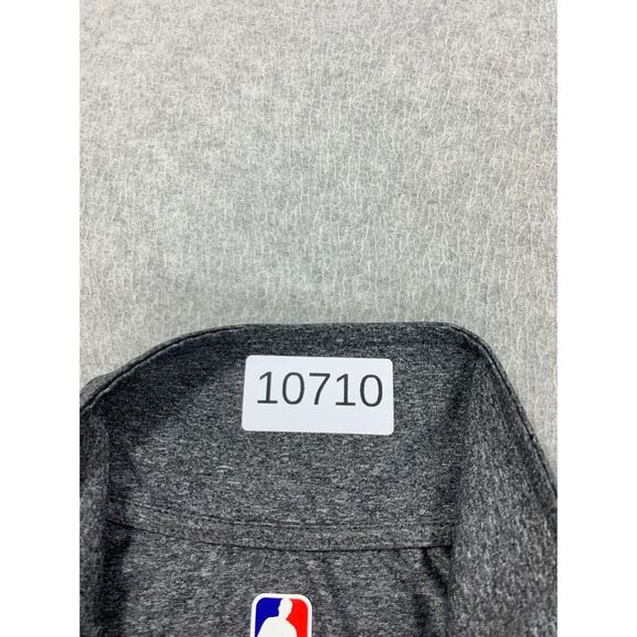 Boston Celtics NBA Quarter Zip Basketball Pullover Shirt (Men's Small) Gray‎ - Picture 5 of 12